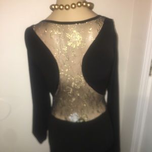 Black long formal dress